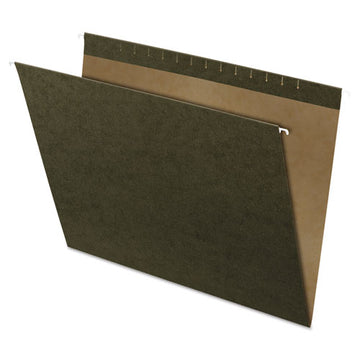 Pendaflex® Reinforced Hanging File Folders, Large Format Size, Standard Green, 25-box freeshipping - TVN Wholesale